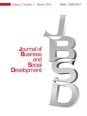cover image of Journal of Business and Social Development (JBSD) Vol.2 No.1